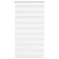 Зеброва щора бял 80x150 см ширина на плата 75,9 cm полиестер