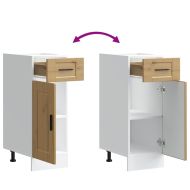 Кухненски шкаф Porto, дъб артизан, инженерно дърво