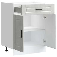 Кухненски шкаф Porto, бетонно сив, инженерно дърво