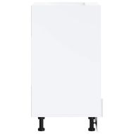 Шкаф за фурна, Porto, бял гланц, инженерно дърво