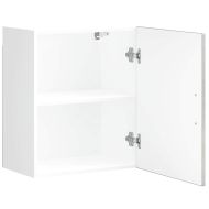 Кухненски стенен шкаф Porto, бетонно сив, инженерно дърво