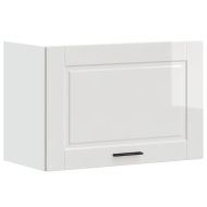 Кухненски стенен шкаф Porto, бял гланц, инженерно дърво