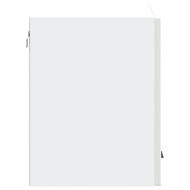 Кухненски стенен шкаф Porto, бял гланц, инженерно дърво