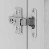 Кухненски стенен шкаф със стъклена врата Porto бетонно сив