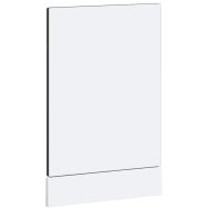 Панел за съдомиялна машина, Porto, черен, инженерно дърво