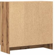 Библиотека, дъб артизан, 82,5x30,5x80 см, инженерно дърво