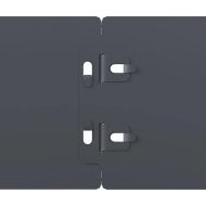 Подравняване на тревни площи 10 бр. антрацит 10x103 см