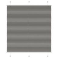 Плисирана щора Антрацит 120x100 cm Ширина на плата 119,4 cm