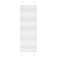 Плисирана щора Бяла 45x100 cm Ширина на плата 44,4 cm