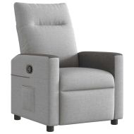 Recliner Chair Cloud Grey Fabric