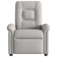 Recliner Chair Cloud Grey Fabric