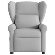 Recliner Chair Cloud Grey Fabric