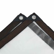 Прозрачен брезент с капси 8x10 m Полиетилен