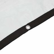 Прозрачен брезент с капси 8x10 m Полиетилен