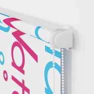 Ролетна щора за душ с касета 80x240 см Ширина на плата 76 см