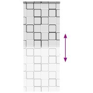 Ролетна щора за душ с касета 100x240 см Ширина на плата 96 см