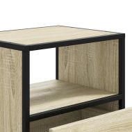 Стенно нощно шкафче Sonoma Oak 40x31x39,5 cm
