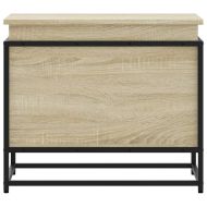 Кутия за съхранение, дъб сонома, 60x40x51,5 см, инженерно дърво