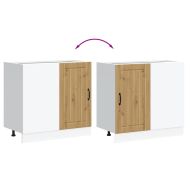 Долен кухненски шкаф, Lucca, дъб артизан, инженерно дърво