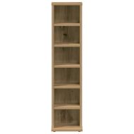 Шкаф за CD Artisan Oak 21x20x88 cm Инженерна дървесина