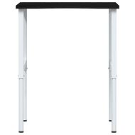 Работна маса тъмнокафява Дъб от масивна дървесина