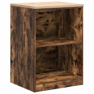 гаражни шкафове, 2 бр, опушен дъб, инженерно дърво