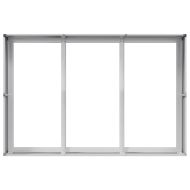 Кашпа, 120x80x40 см, поцинкована стомана