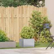 Кашпа, 40x40x30 см, поцинкована стомана