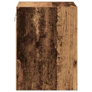 гараж стена шкафове, 2 бр, старо дърво инженерно дърво