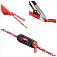 Семейна тунелна палатка 6-местна маслиненозелена водоустойчива