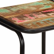 Бар табуретки, 4 бр, 46x35,5x70 см, регенерирана дървесина