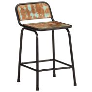 Бар табуретки, 4 бр, 46x35,5x70 см, регенерирана дървесина