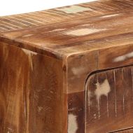 Нощно шкафче 2 бр. 40x32x46 см Масивна дървесина Възстановена