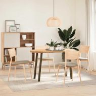 Крака за конзолна маса, 4 бр., естествена стомана, 72 см, стомана