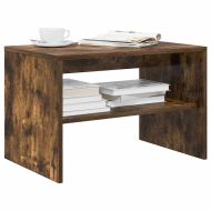 ТВ шкаф, опушен дъб, 60x40x40 см, инженерно дърво