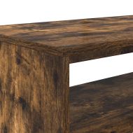 ТВ шкаф, опушен дъб, 60x40x40 см, инженерно дърво