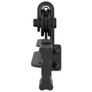 Комплект плъзгащи се врати за шкафове 213 см въглеродна стомана