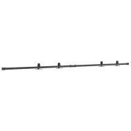 Комплект плъзгащи се врати за шкафове 213 см въглеродна стомана