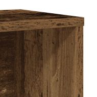 Библиотека, старо дърво, 60x24x85 см, инженерно дърво