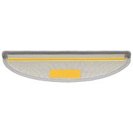 Изтривалки за стълби, 30 бр., 56x17x3 см, светлосиви, полукръгли