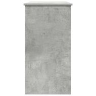 Бюро, бетонно сиво, 80x40x75 см, ПДЧ