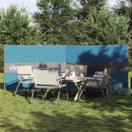 Camping Windbreak Blue 344x120 cm Водоустойчив