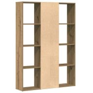 Разделител за стая/кабинет за книги Artisan Oak 100x24x140 cm