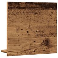 Огледален шкаф за баня от старо дърво 40x11x37 cm