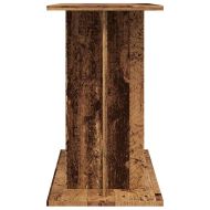 Стойка за аквариум, старо дърво, 80x35x60 см, инженерно дърво