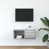 ТВ шкаф Grey Sonoma 60x31x25,5 cm Инженерна дървесина