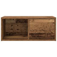 ТВ шкаф Старо дърво 60x31x25,5 cm Инженерна дървесина