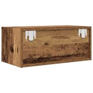 ТВ шкаф Старо дърво 60x31x25,5 cm Инженерна дървесина