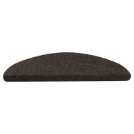 Самозалепващи стелки за стълби, 30 бр, антрацит, 56x17x3 см