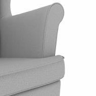 Люлеещ се стол Cloud Grey 74x90x102 cm Fabric